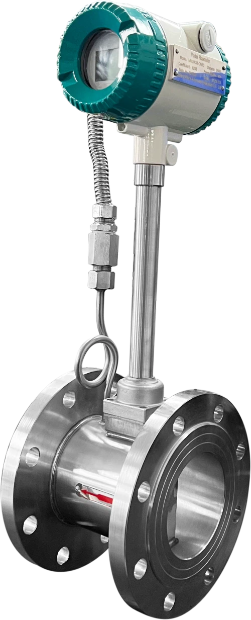 DN50 Kilang Jualan Langsung Vortex Flowmeter Natural Gas Tube Flowmeter